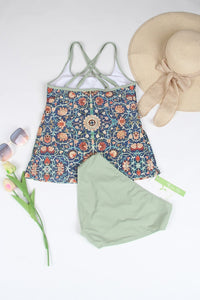 Stylish Sleeveless Bikini with Attractive Pattern - SummerGlow-S (36/38)-State of Style