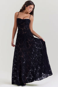 Stylish Sleeveless Dress – Viviana-Black-XS-State of Style