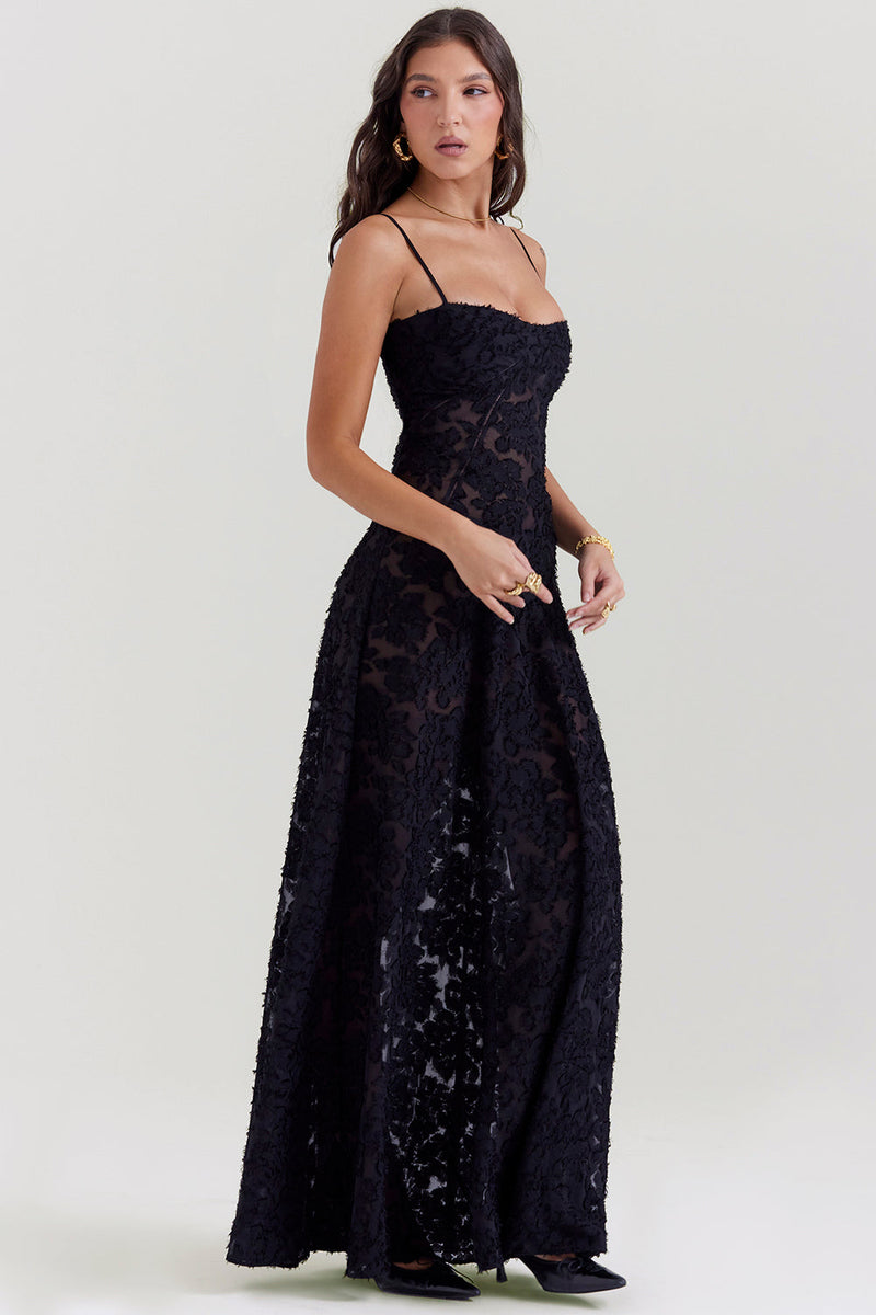Stylish Sleeveless Dress – Viviana-Black-XS-State of Style
