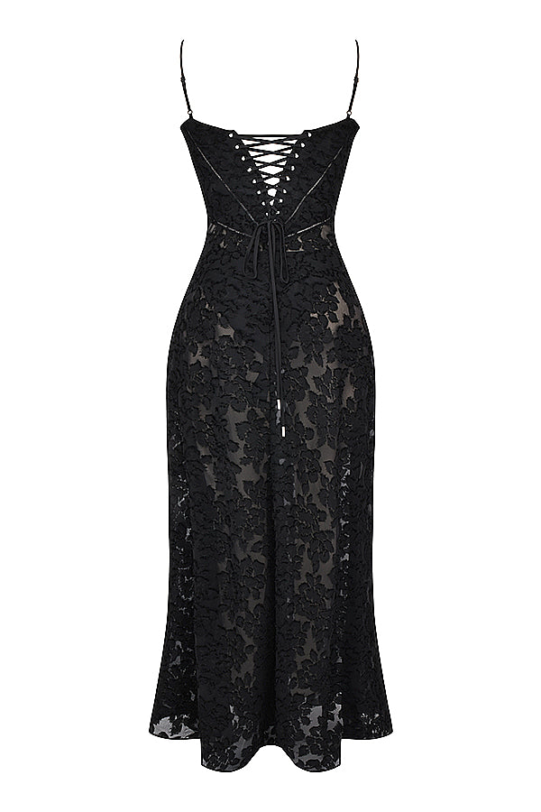 Stylish Sleeveless Dress – Viviana-Black-XS-State of Style