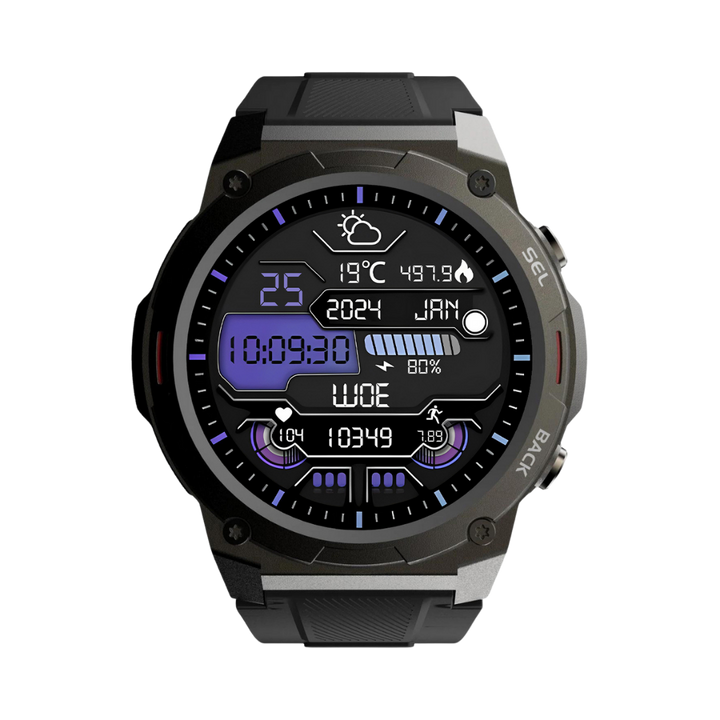 Stylish Smartwatch – Pulse XR-Black-State of Style
