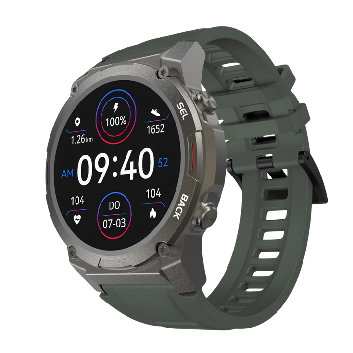 Stylish Smartwatch – Pulse XR-Dark Green-State of Style