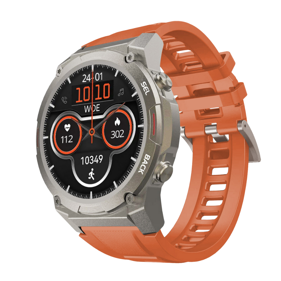 Stylish Smartwatch – Pulse XR-Orange-State of Style