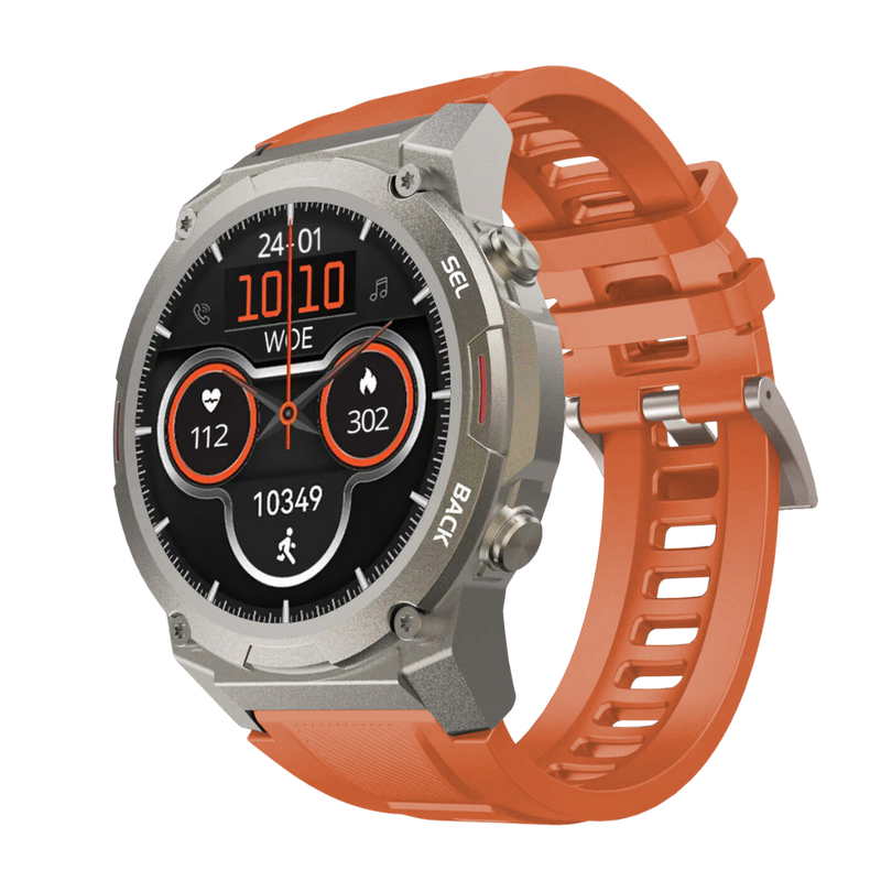 Stylish Smartwatch – Pulse XR-Orange-State of Style