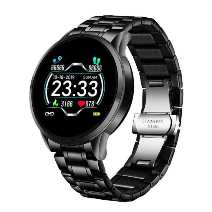 Stylish Smartwatch - TimelessTrack-Silver-State of Style