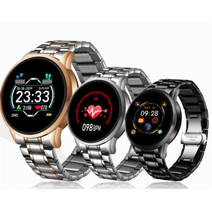 Stylish Smartwatch - TimelessTrack-Silver-State of Style