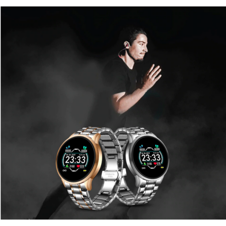 Stylish Smartwatch - TimelessTrack-Silver-State of Style