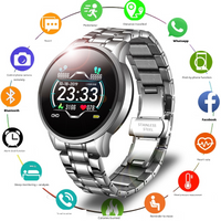 Stylish Smartwatch - TimelessTrack-Silver-State of Style