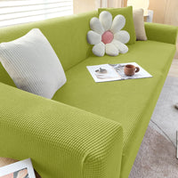 Stylish Stretchable Sofa Cover - StretchGuard-1-Seater (90-140cm)-Grass Green-State of Style