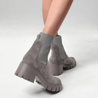 Stylish Suede Winter Boots for Women - Eloise-Grey-5-State of Style