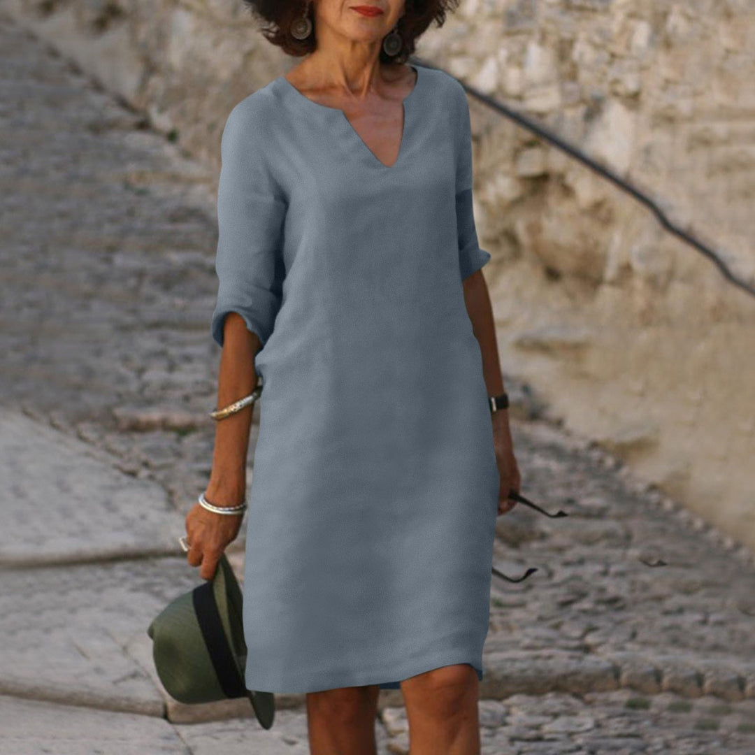 Stylish Summer Dress - Sofia-Grey-S-State of Style