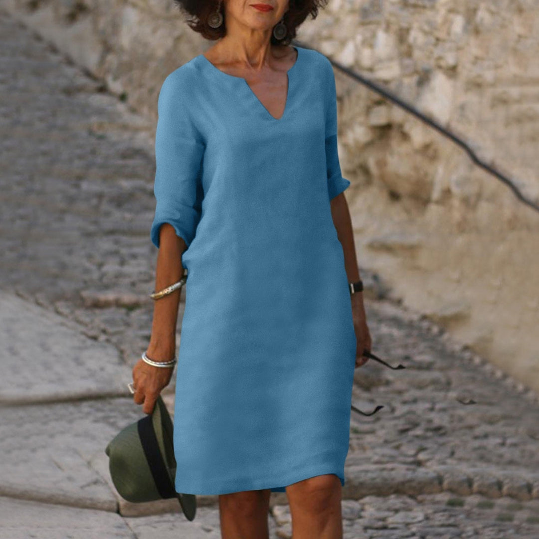 Stylish Summer Dress - Sofia-Light Blue-S-State of Style