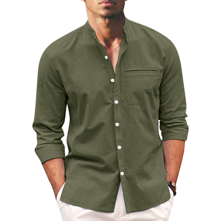 Stylish summer shirt in plus size for men – Hayes-Green-M-State of Style