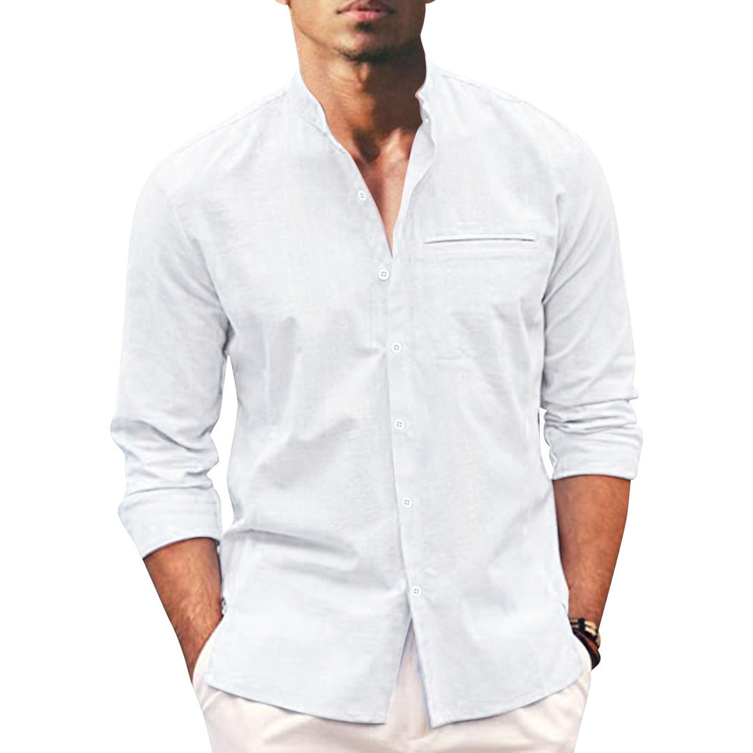 Stylish summer shirt in plus size for men – Hayes-White-M-State of Style