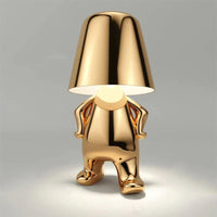 Stylish Table Lamp - LumiSerene-Walking Gold-State of Style