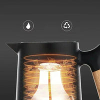 Stylish Thermos Flask with Long Heat and Cold Retention - NordicTherm-Black-State of Style