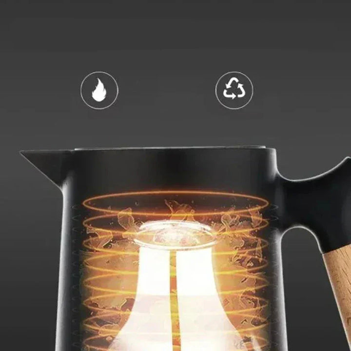 Stylish Thermos Flask with Long Heat and Cold Retention - NordicTherm-Black-State of Style