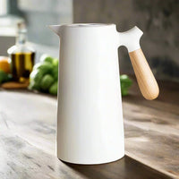 Stylish Thermos Flask with Long Heat and Cold Retention - NordicTherm-White-State of Style