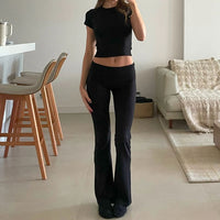 Stylish Two-Piece Outfit Set | Casual & Elegant Fashion-Black-XS-State of Style