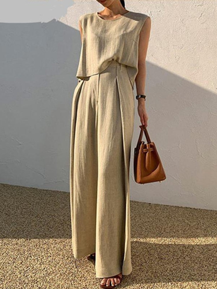 Stylish Two-Piece Suit for Women | Casual Chic Outfit-Burgundy-S-State of Style