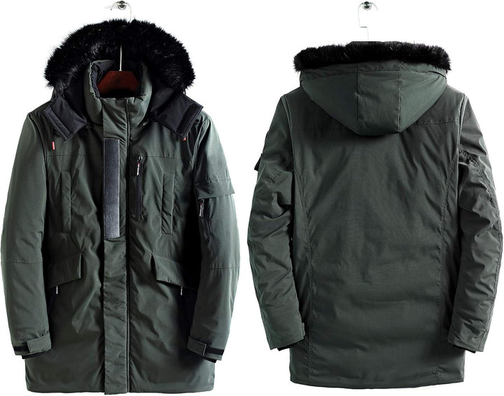 Stylish Warm Winter Jacket - Jacky-Green-S-State of Style