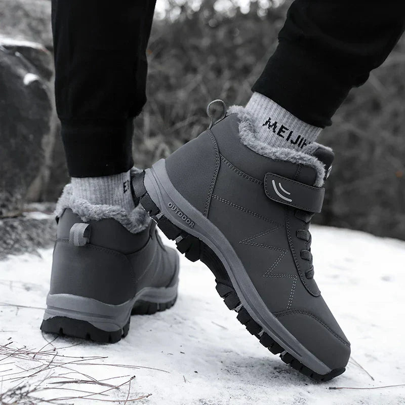 Stylish Waterproof Winter Sneakers - Avery-Black-4 - Women-State of Style