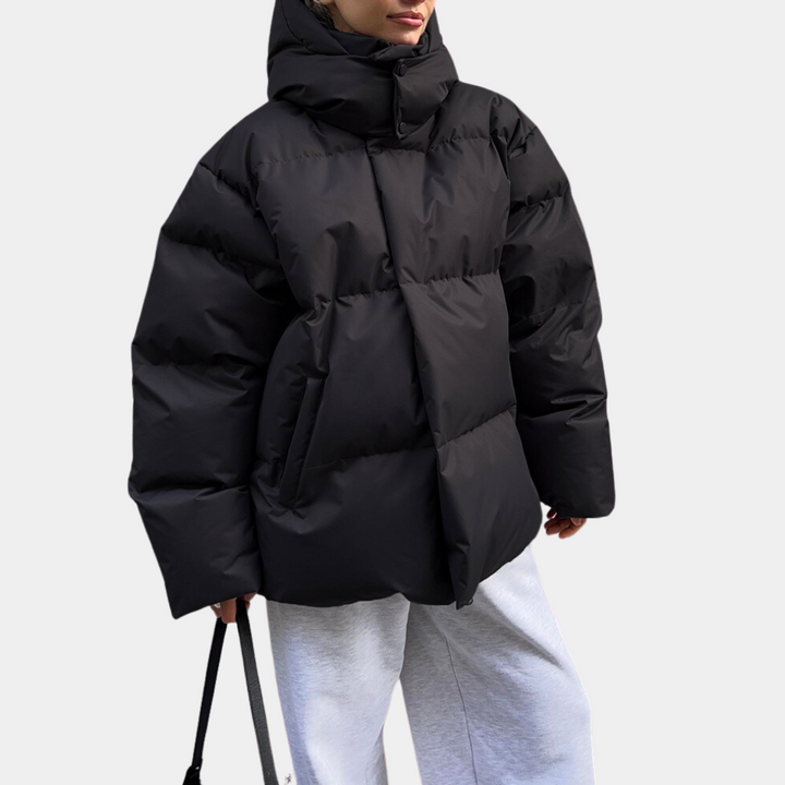 Stylish & Weatherproof Women's Jacket – Windbreaker-Black-XS-State of Style
