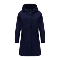 Stylish Windproof Trench Coat - Livia-Blue-S-State of Style