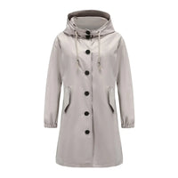 Stylish Windproof Trench Coat - Livia-Grey-S-State of Style