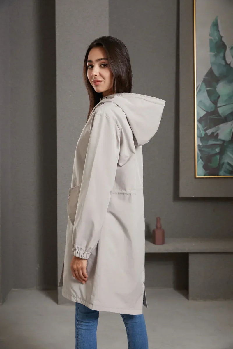 Stylish Windproof Trench Coat - Livia-Light Brown-S-State of Style