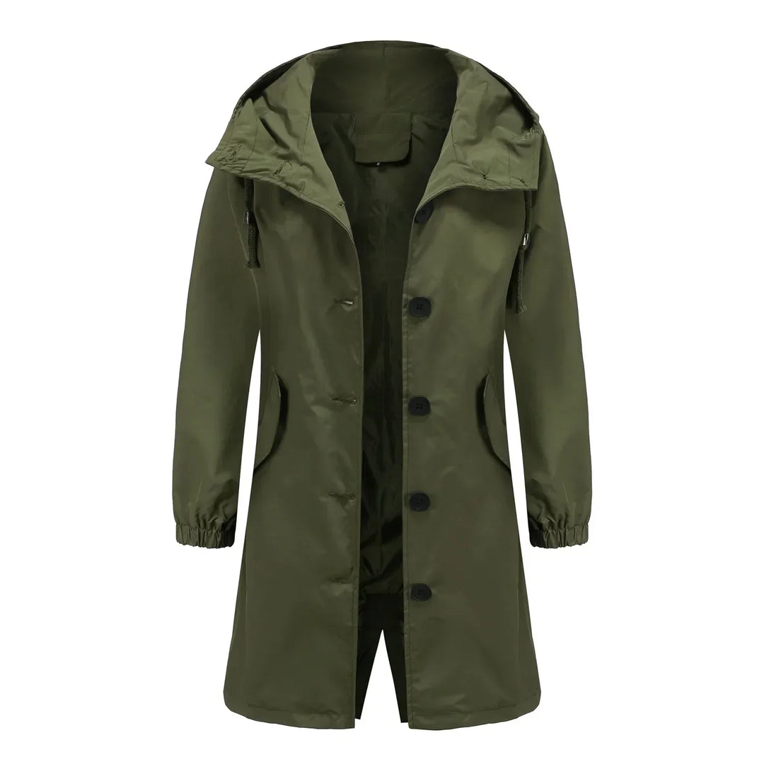 Stylish Windproof Trench Coat - Livia-Light Brown-S-State of Style