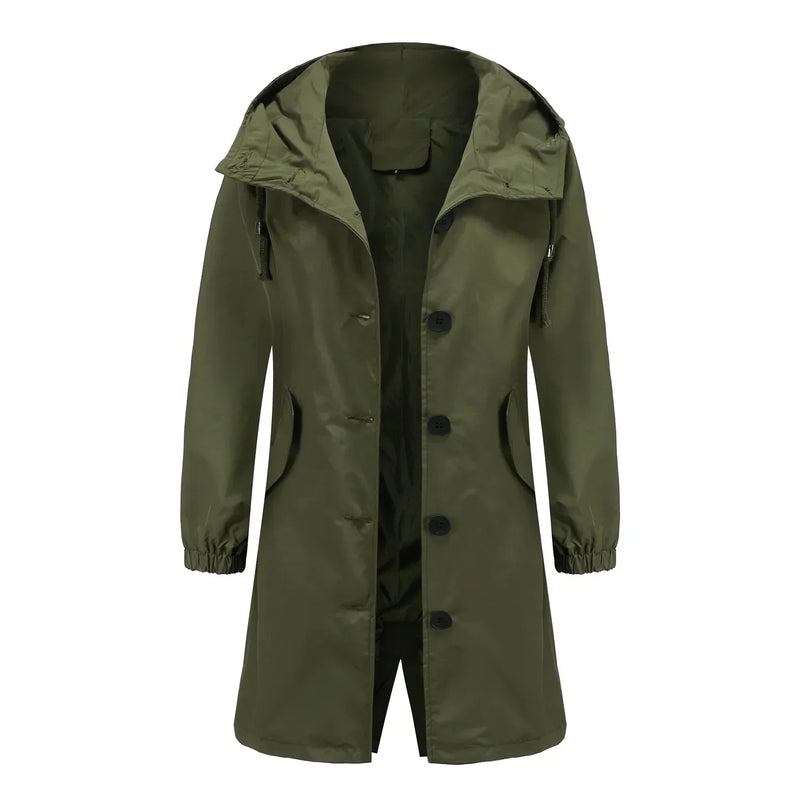 Stylish Windproof Trench Coat - Livia-Light Brown-S-State of Style