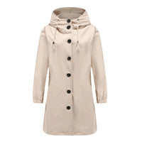Stylish Windproof Trench Coat - Livia-Light Brown-S-State of Style