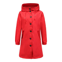 Stylish Windproof Trench Coat - Livia-Red-S-State of Style