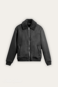 Stylish Winter Bomber Jacket - Nolan-Black-S-State of Style