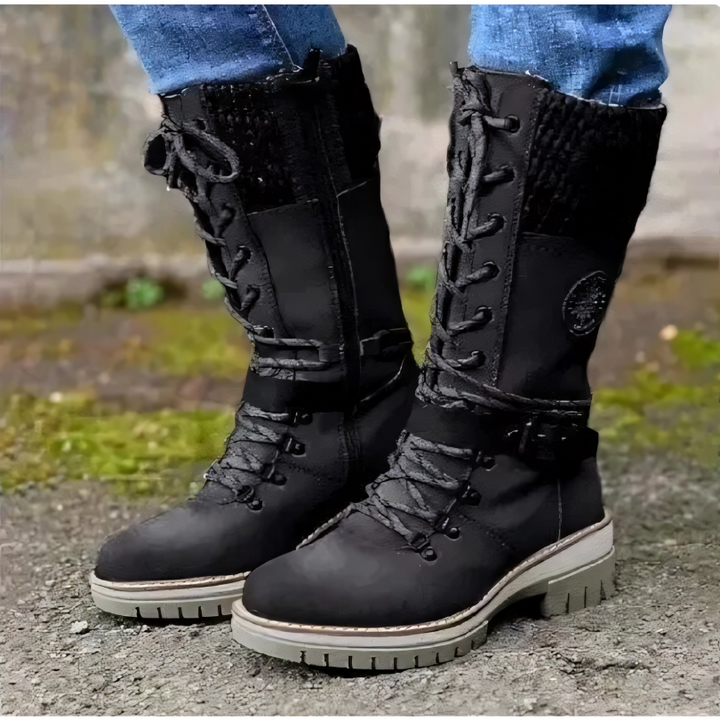 Stylish Winter Boots for Women - Livia-Black-4.5-State of Style