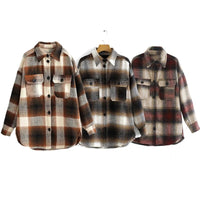 Stylish Women's Denim Jacket | Casual & Comfortable-Dark Brown-S-State of Style