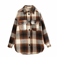 Stylish Women's Denim Jacket | Casual & Comfortable-Light Brown-S-State of Style