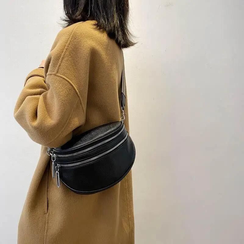 Stylish Women's Handbag - Isla-Black-25x20x9.5cm-State of Style