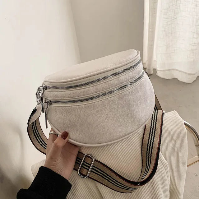 Stylish Women's Handbag - Isla-White-25x20x9.5cm-State of Style