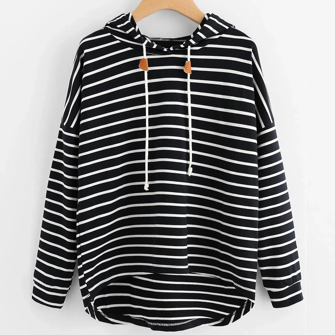 Stylish Women's Hoodie - Liana-Black-S-State of Style
