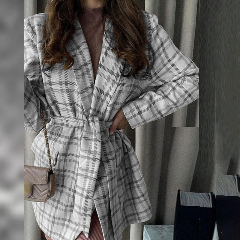 Stylish Women's Jacket | Casual Comfort-gray-S-State of Style