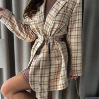 Stylish Women's Jacket | Casual Comfort-Orange-S-State of Style