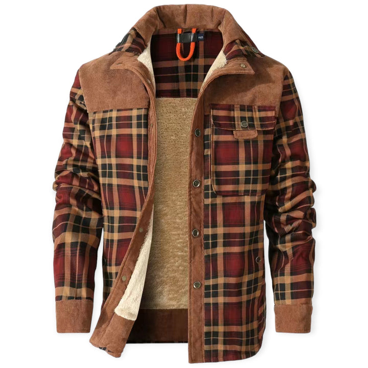 Stylish Women's Jacket for Chilly Winter Days - Falia-Dark Orange-S-State of Style