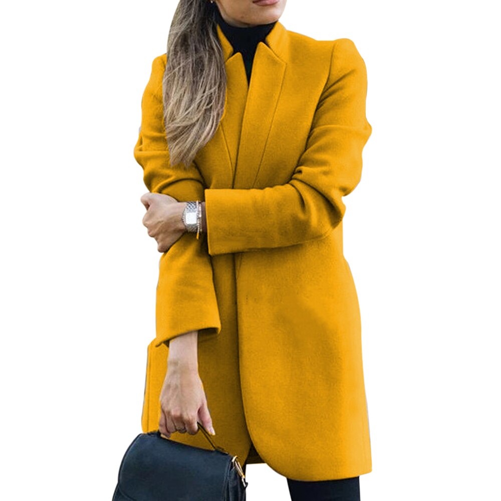 Stylish Women's Jacket | NatashasJacket-Yellow-S-State of Style