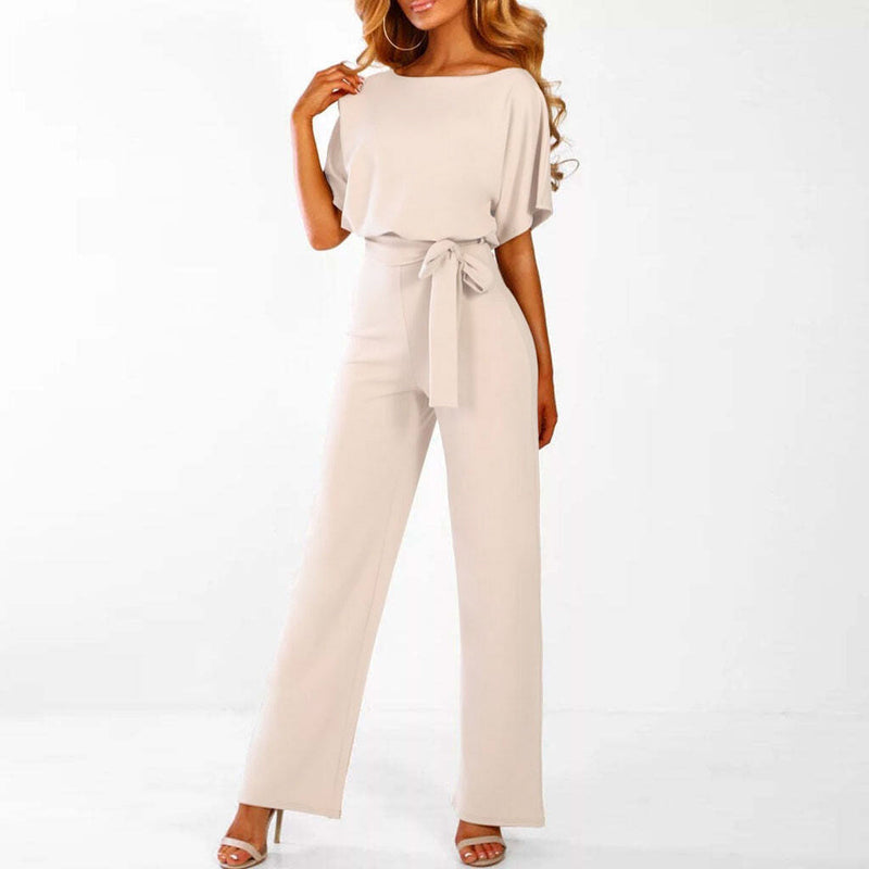 Stylish Women's Jumpsuit - Naomi-Beige-S-State of Style