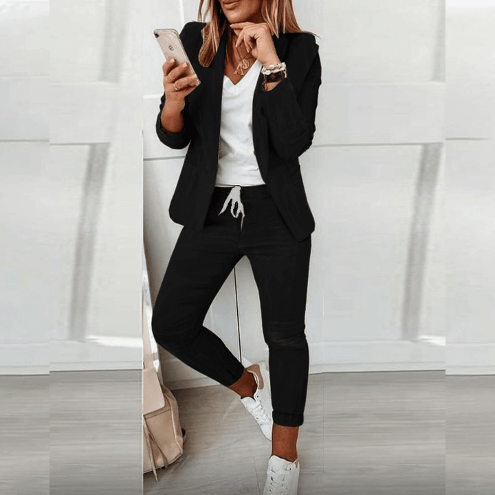 Stylish Women's Outfit - Sophia-Black-S-State of Style