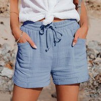 Stylish Women's Shorts - Luna-Blue-S-State of Style