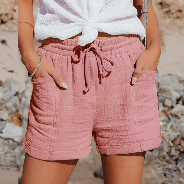 Stylish Women's Shorts - Luna-Pink-S-State of Style