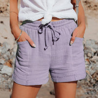 Stylish Women's Shorts - Luna-Purple-S-State of Style